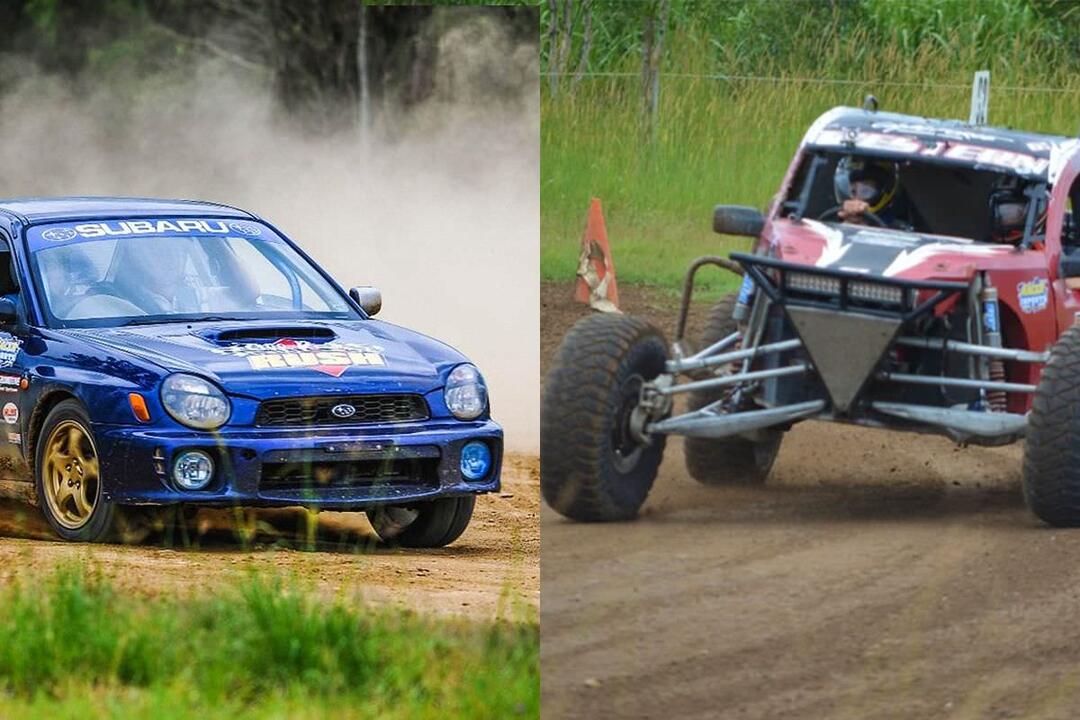 V8 Race Buggy and WRX Rally Car Combo Ipswich QLD