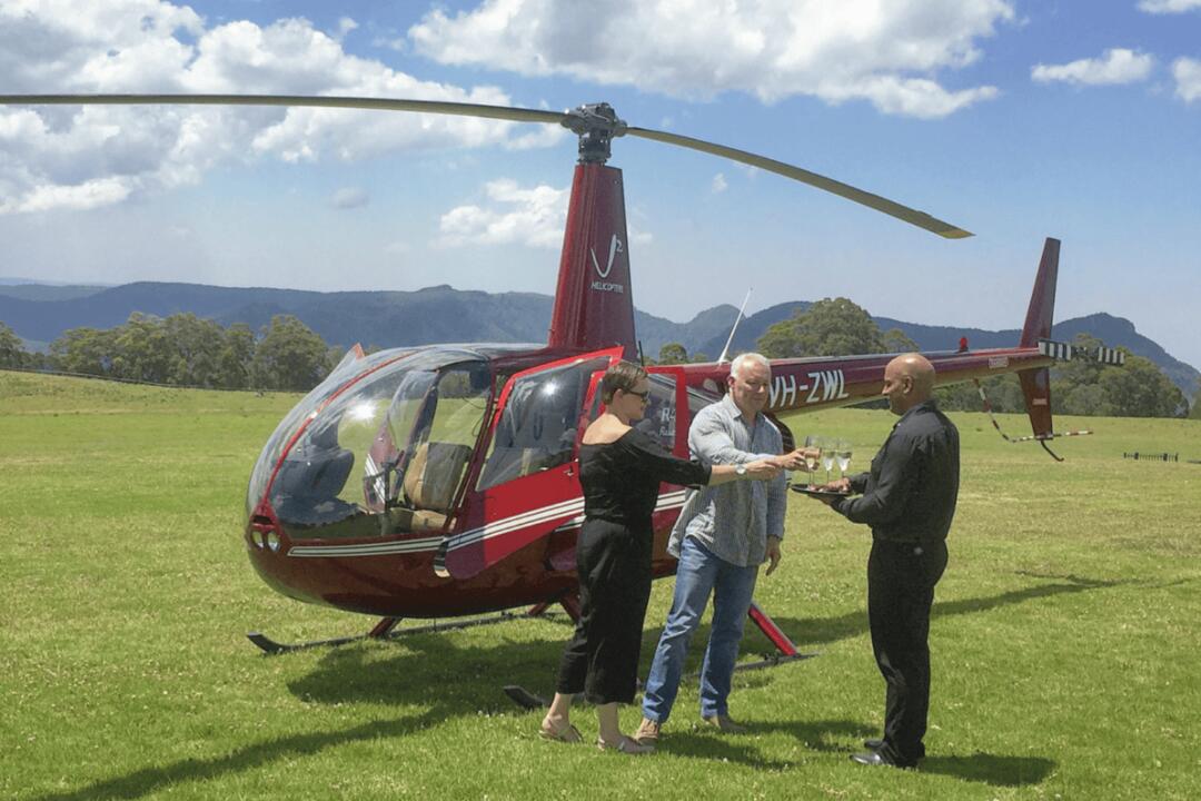 Sirromet Winery Helicopter Flight Gift Voucher - Brisbane QLD