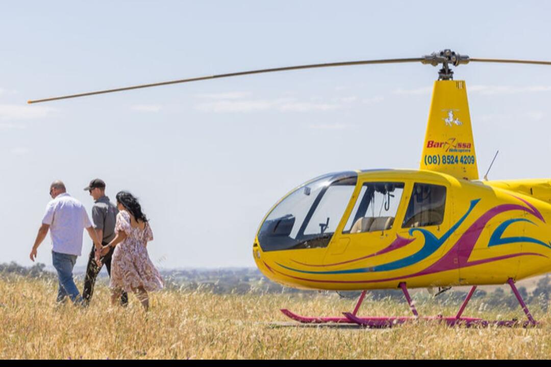 Helicopter Romance, A Barossa Valley Experience - Gift Voucher or Instant Booking - Lyndoch SA