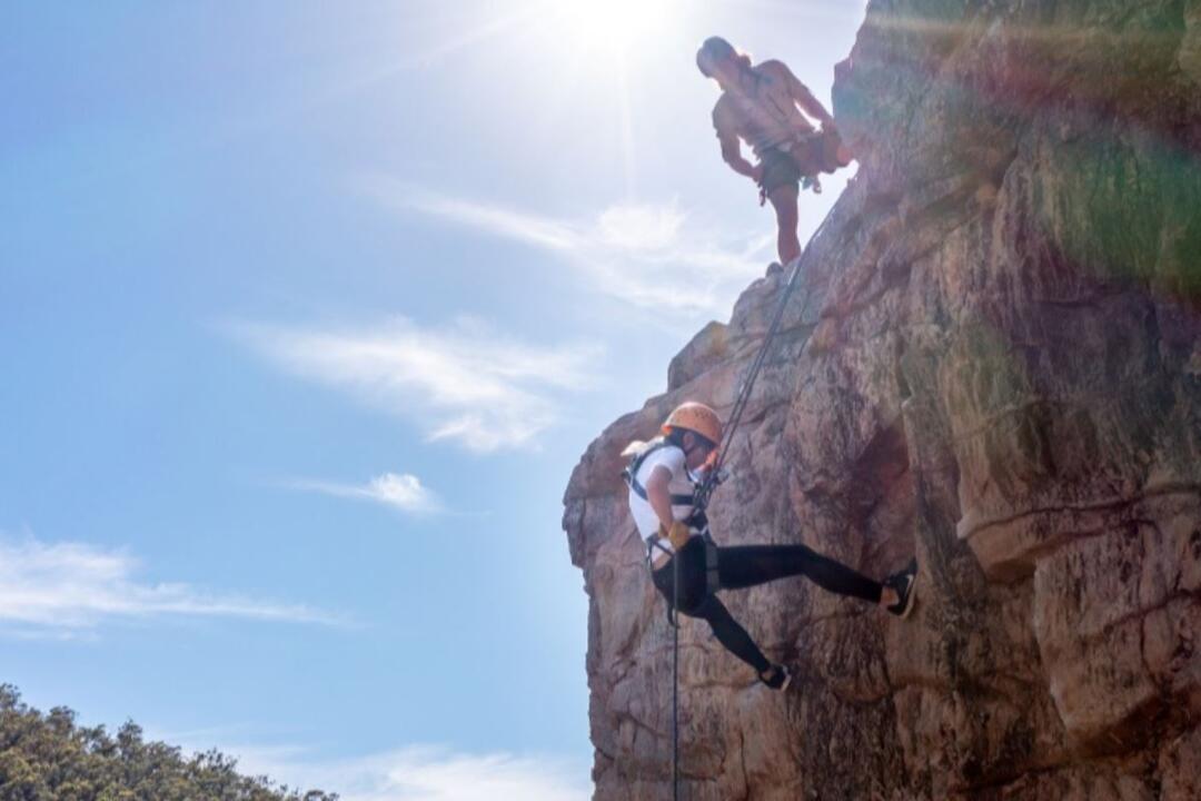 Rock Climb and Abseil at Morialta - Gift Voucher or Instant Booking - Adelaide SA