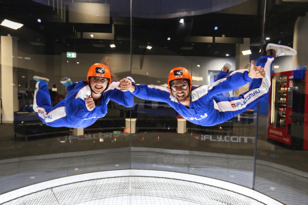 Indoor Skydiving for Two - Gift Voucher or Instant Booking - Gold Coast QLD