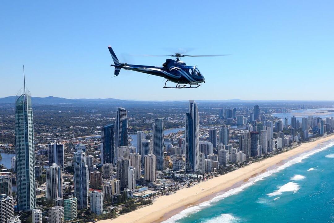 Family Sea World and Broadwater Helicopter Flight - Gift Voucher or Instant Booking - Main Beach QLD