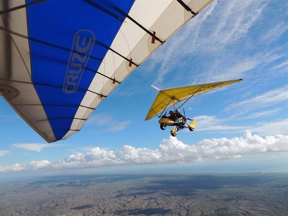 Birds Eye View of Ningaloo in a Microlight Exmouth WA