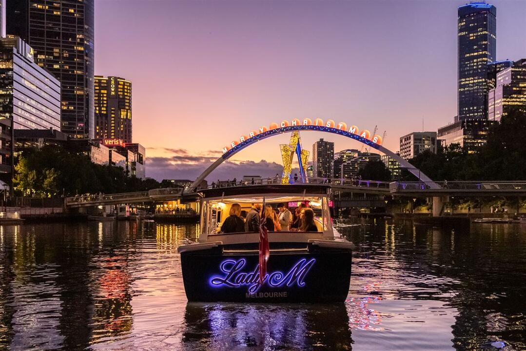 Yarra River Sunset River Cruise - Gift Voucher or Instant Booking - Docklands VIC