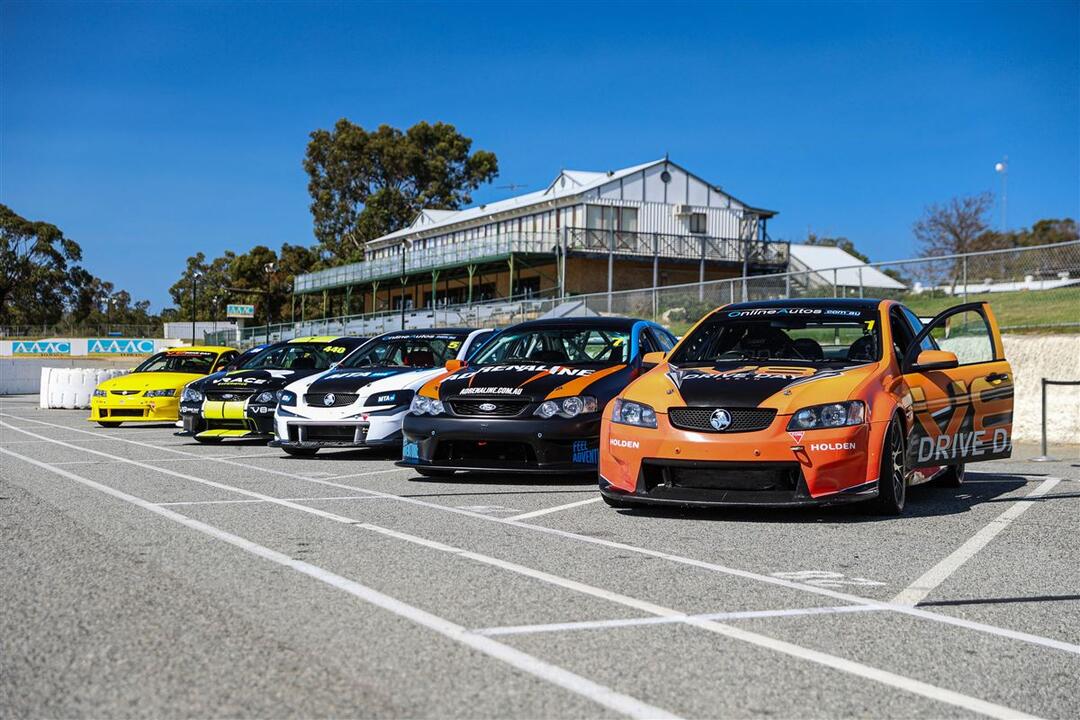 V8 Drive 5 Laps plus 3 Hot Laps - Gift Voucher or Instant Booking - Neerabup WA