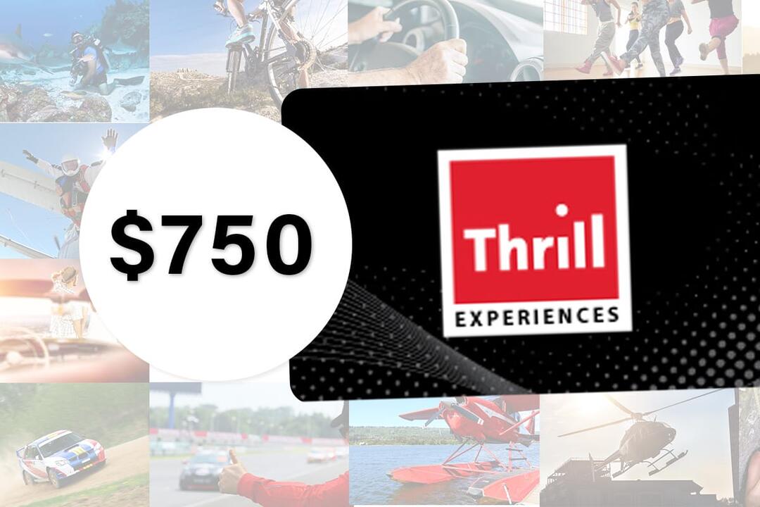 $750 Gift Card Gift Voucher