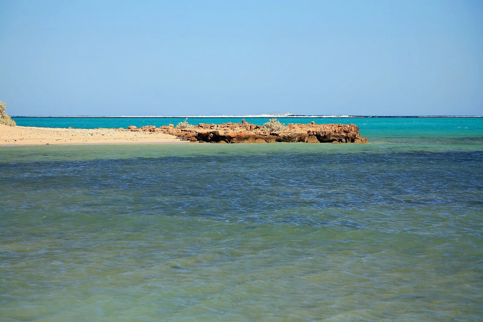 Ningaloo Reef, ein etwa 250 Kilometer langes Korallenriff an der Westküste Australiens – ein UNESCO-Welterbe.